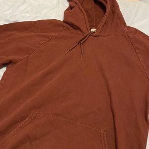 american apparel california fleece hoodie